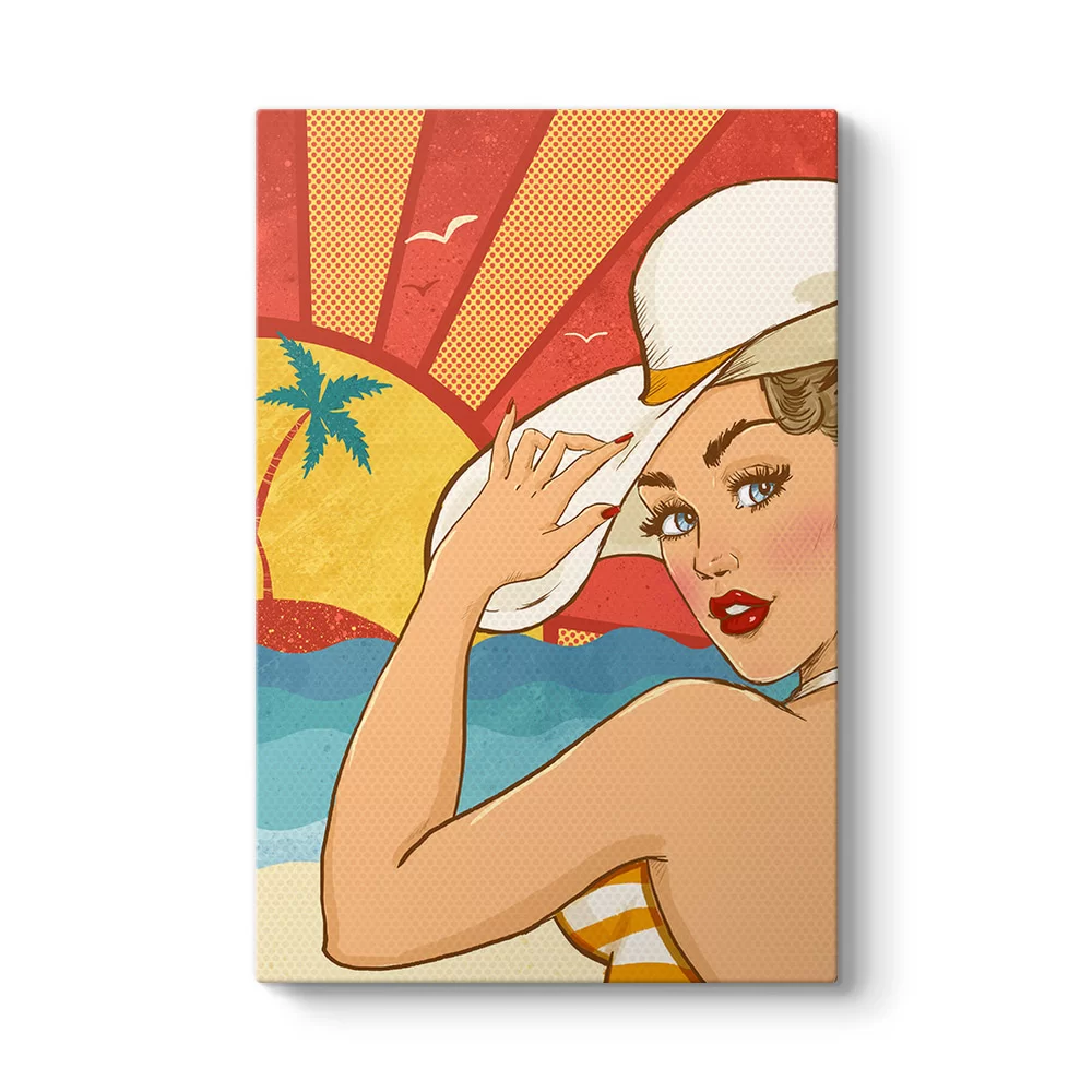 Pin Up Miami Tablosu - Model 2